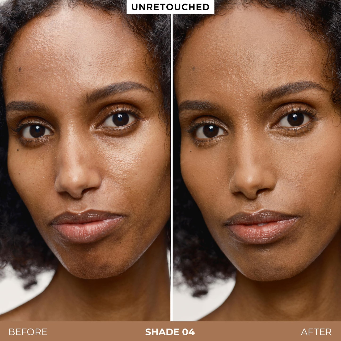 Laura Mercier Tinted Blur Balm, Balm-to-Powder Blurring Skin Tint, Natural Matte Soft-Focus Finish, Buildable Coverage, Peptide-Infused, Shade 04