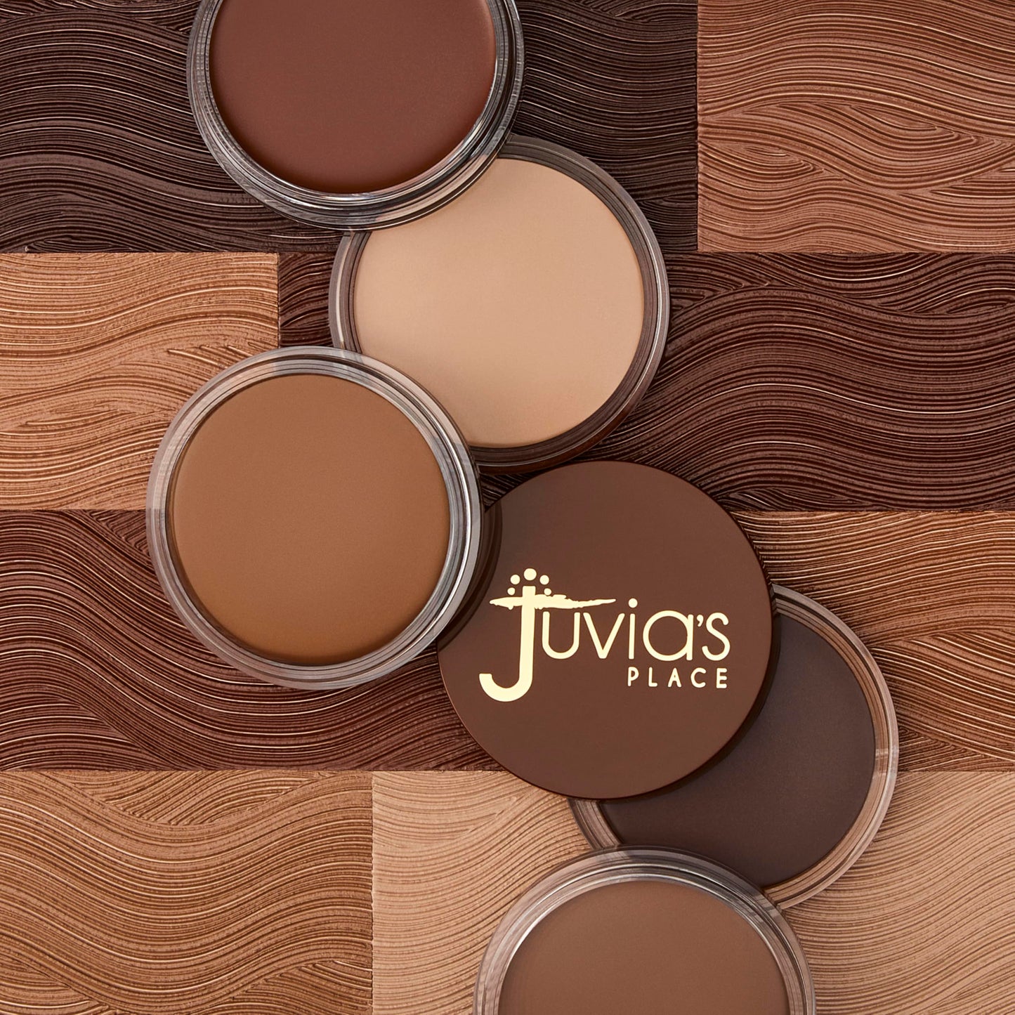 Juvia's Place Bronzed Cream Bronzer - Caramel - Smooth Cream Bronzer Pot for Sun-Kissed Glow & Warmth, Buildable & Blendable Makeup Contour