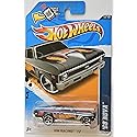 HOT Wheels 1:64 Scale 2012 Racing 1/10 Black '68 NOVA 171/247