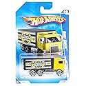 2009 Hot Wheels HW City Works Yellow Hiway Hauler w/ PR5s #114 (8 of 10) 1:64 Scale