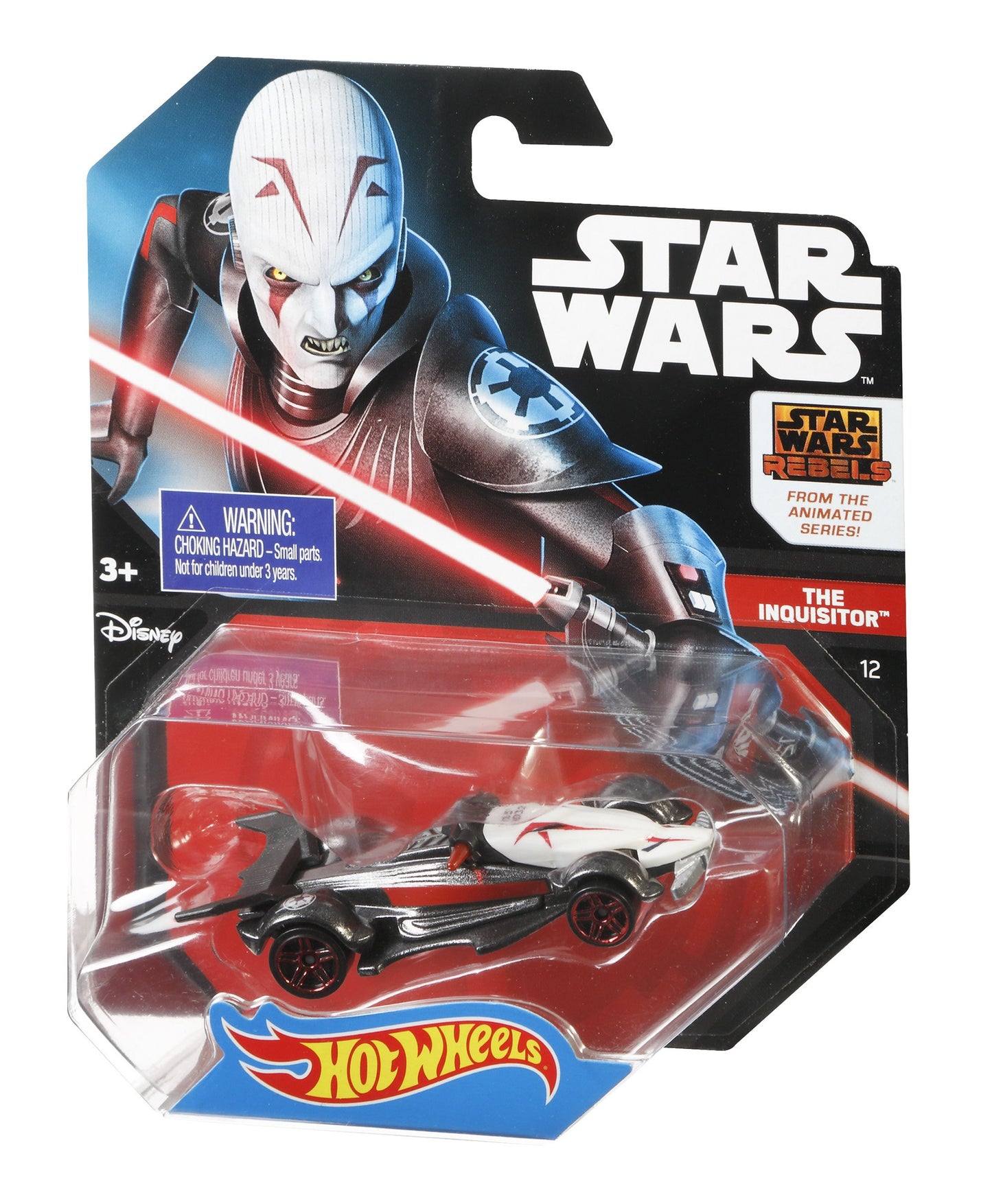 Hot Wheels Star Wars Rebels The Inquisitor Character Car