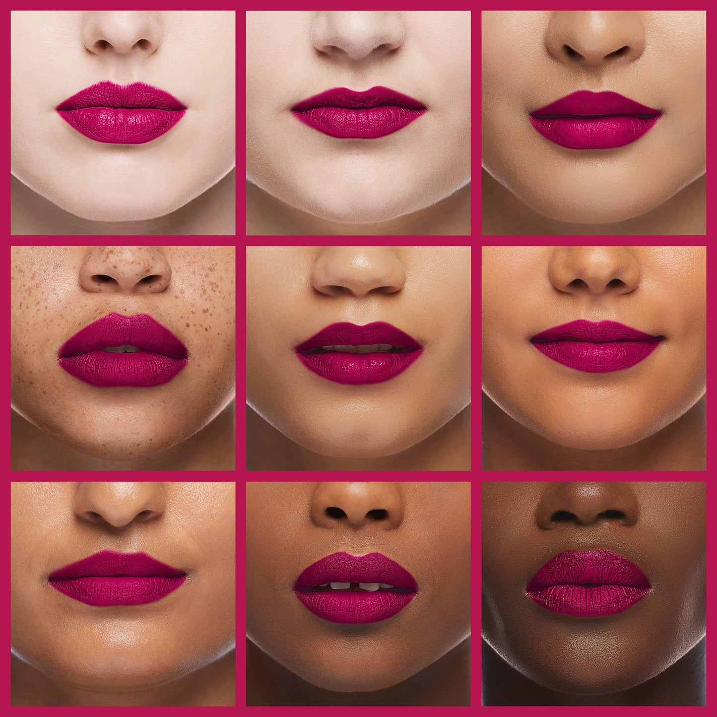 ILIA - Color Block Lipstick | Non-Toxic, Vegan, Cruelty-Free, Hydrating + Long Lasting, No Budge Color with Full Coverage (Knockout (Bold Magenta With