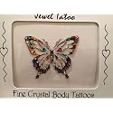 Vajazzle sexy Japanese designed butterfly multicolor center of attraction
