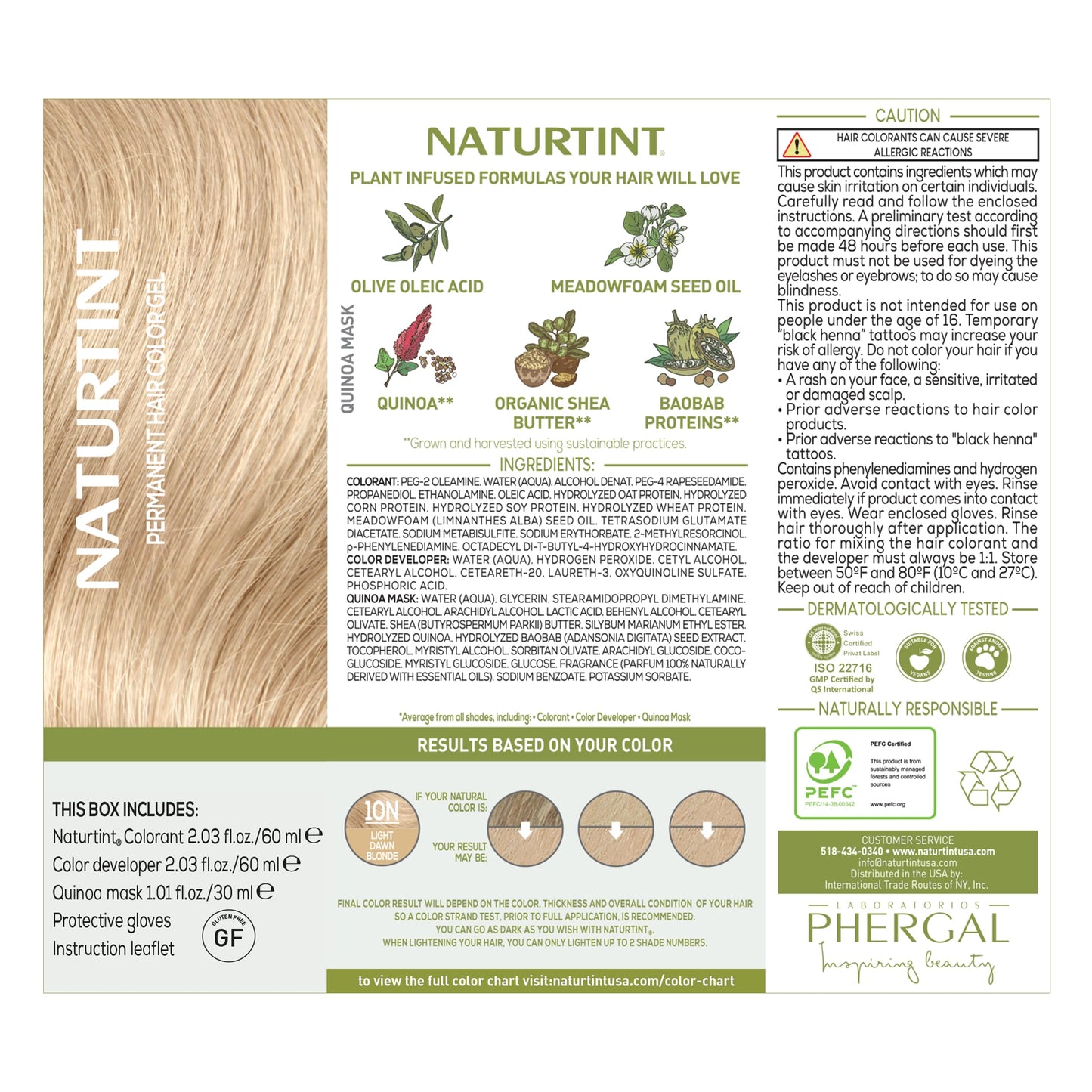 Naturtint Hr Clr 10n Blonde Dawn