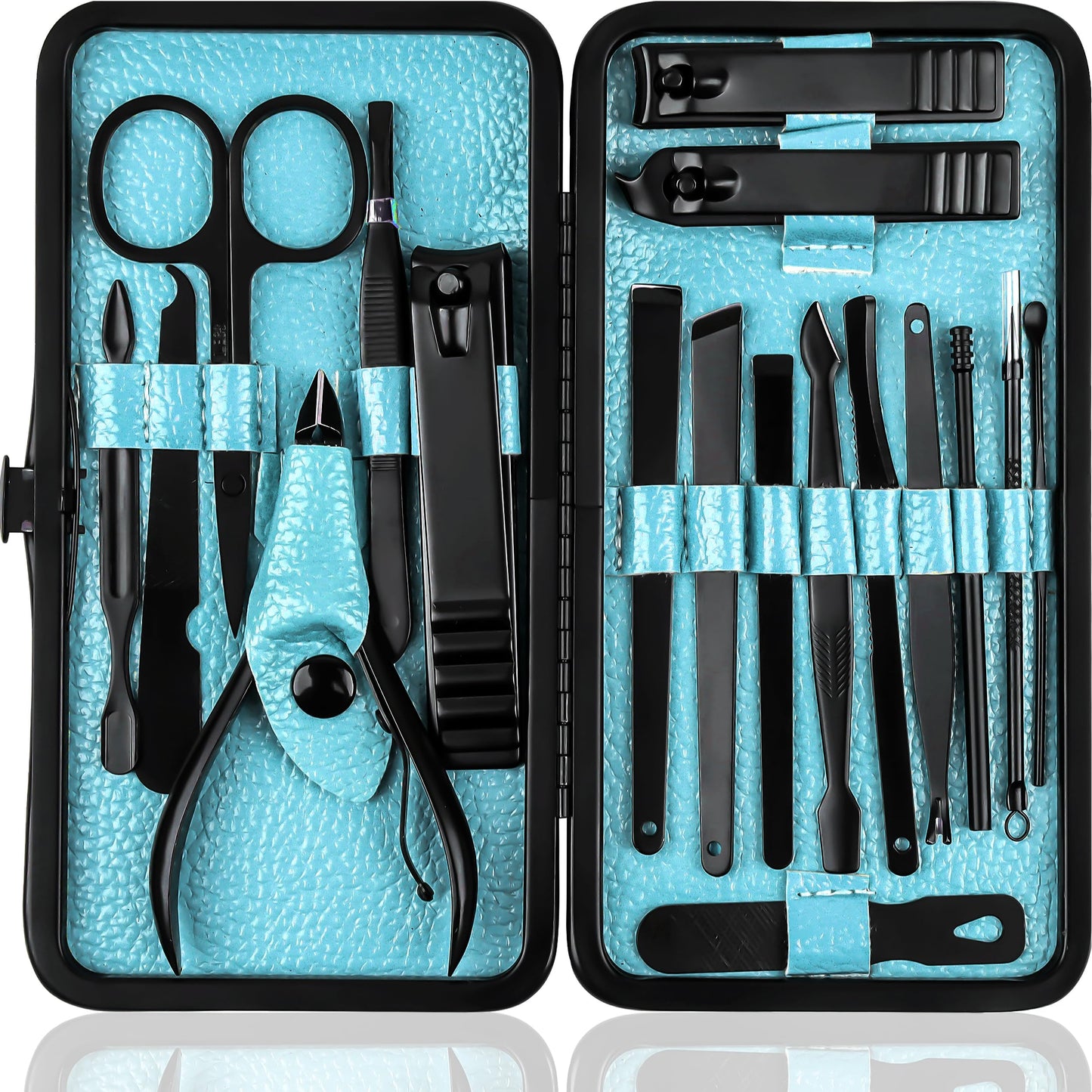 Utopia Care - Manicure Kit for Women and Men, Manicure Set with Nail Clippers or Nail Kit Includes Fingernail & Toenail Clippers,18-Pcs Pedicure Kit Beauty and Personal Care Utopia Care Default Title