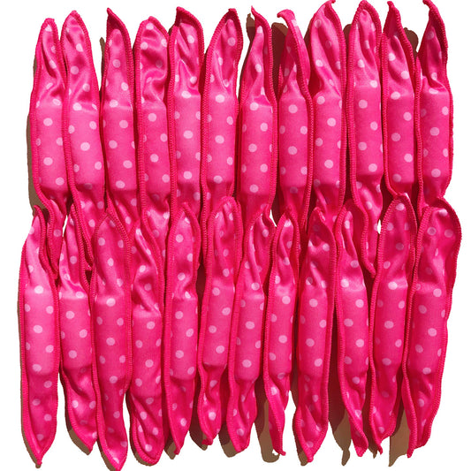 40 Soft Heatless Hair Curlers - Large Overnight Pillow Sponge Rollers for Curly Hairstyle Beauty & Personal Care Dababell