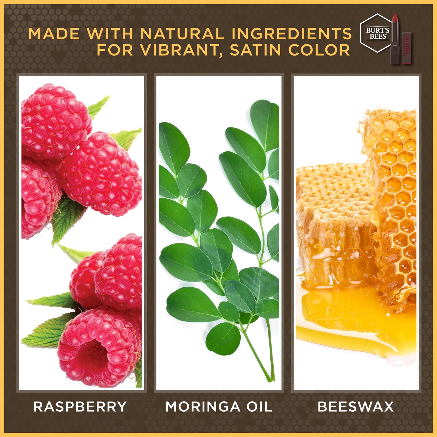 Burt's Bees 100% Natural Moisturizing Lipstick, Blush Basin, 1 Tube