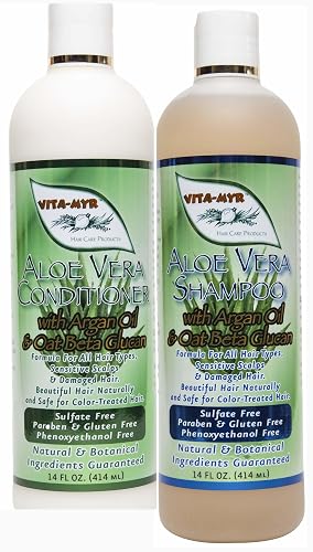 VITA-MYR Herbal Shampoo and Conditioner Set (Serene Aloe Vera)