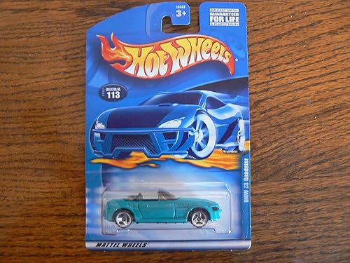 Hot Wheels 2001 #113 BMW Z3 Roadster Rounded Card