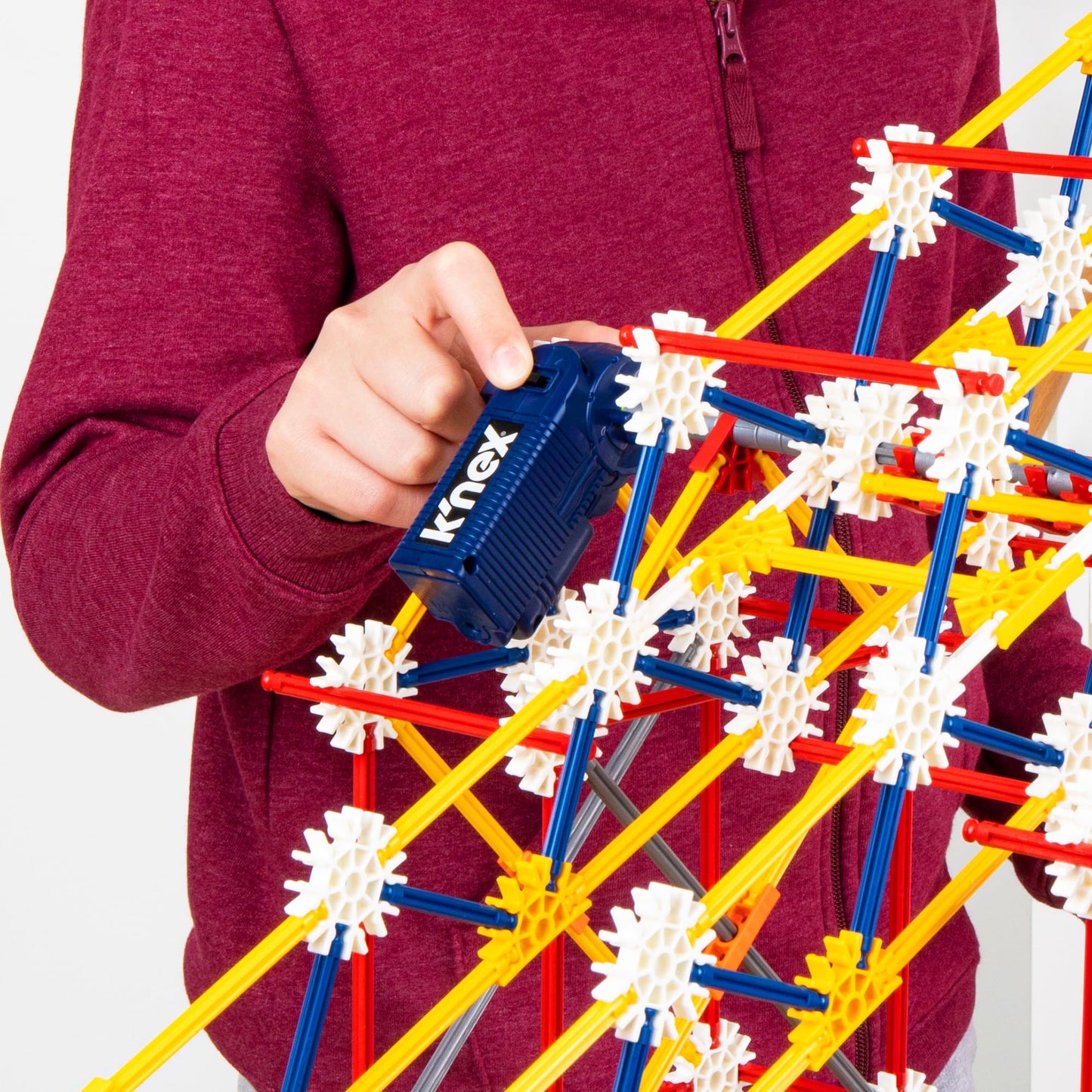 K'NEX - 3-in-1 Classic Amusement Park Building Set - 744 Pieces, Motorized, Kid Construction Set‚ Ages 9+