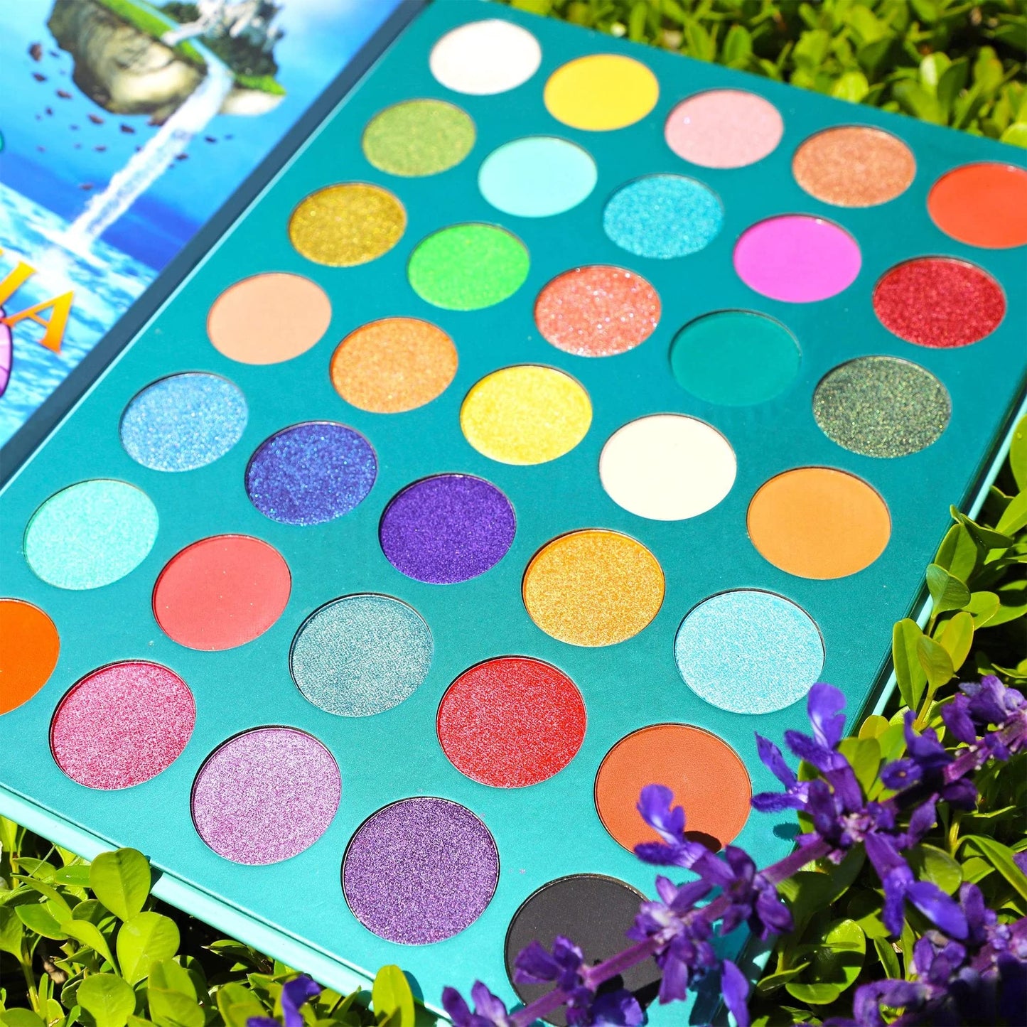 Rude Cosmetics Merfantasia 35 Eyeshadows Palette - Book 8 for Women - 1.34 oz Eye Shadow