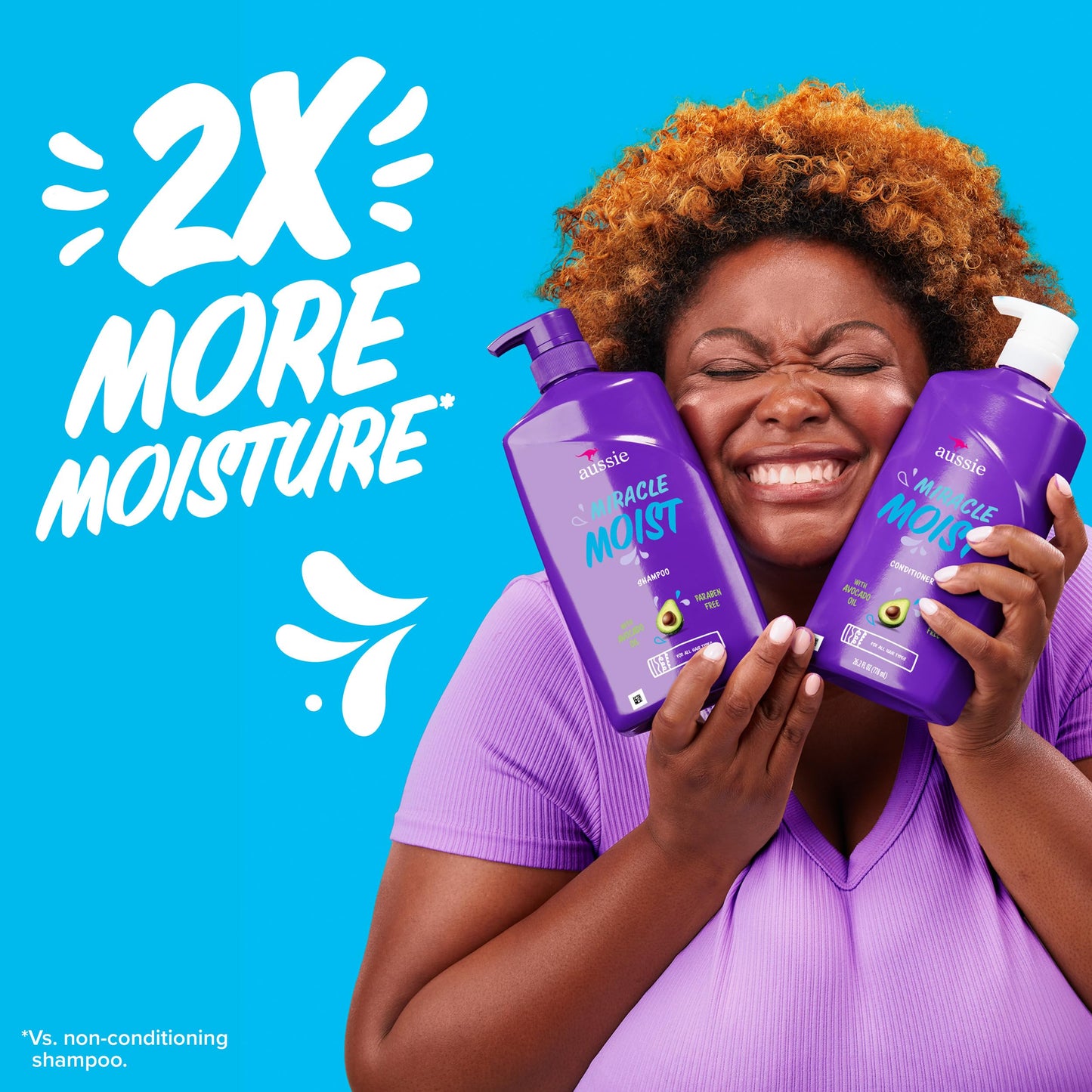 Aussie Miracle Moist with Avocado & Jojoba Oil, Paraben Free Conditioner, 26.2 fl oz Beauty and Personal Care Aussie