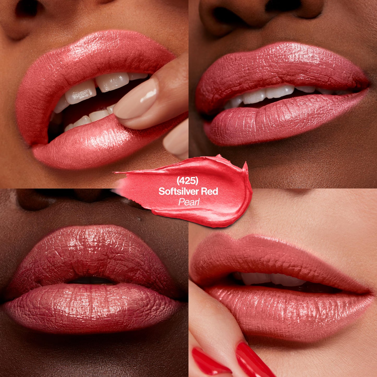 Revlon Super Lustrous Lipstick, High Impact Lipcolor with Moisturizing Creamy Formula, Infused with Vitamin E and Avocado Oil in Pink Pearl