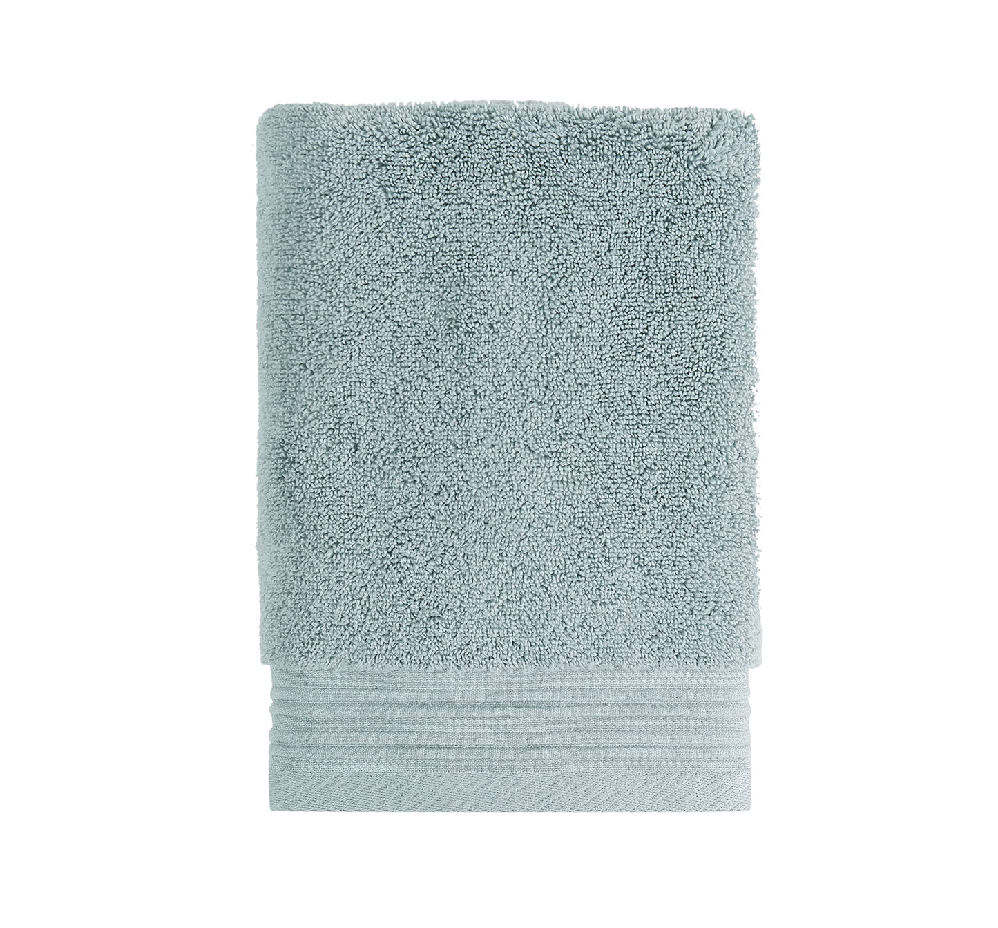 Kate Spade New York Scallop Pleat 580 GSM Terry 1 Piece Wash Cloth, 13 x 13 Inches, 100% Cotton (Abyss)