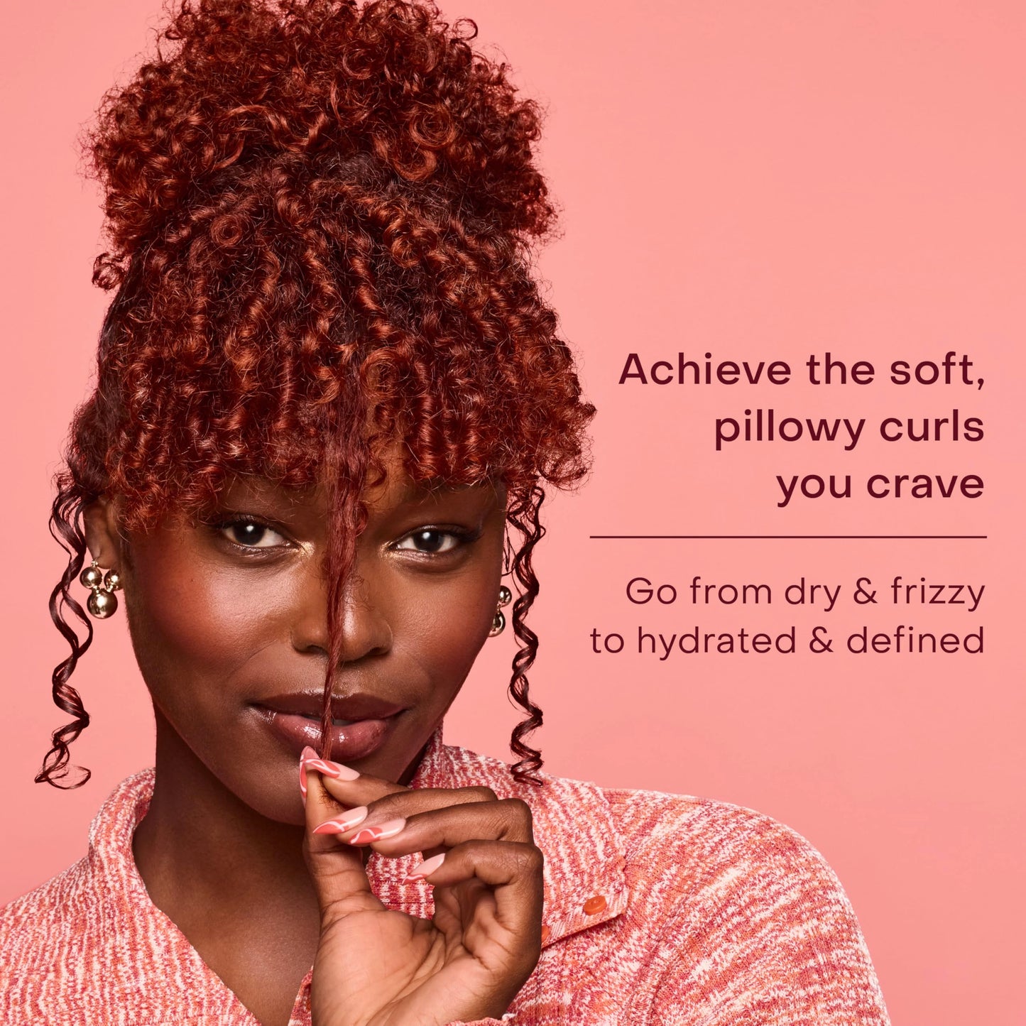 SheaMoisture Define & Shine Styling Gel + Flaxseed Coconut&Hibiscus Hydrates,Holds Your Style All Day Infused With Glycerin,Coconut Oil an