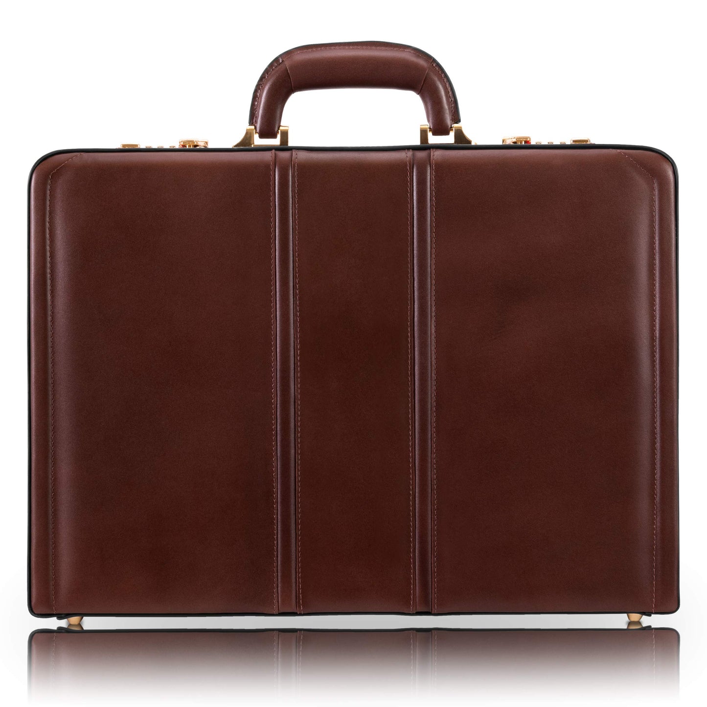 McKleinUSA DALEY, Leather 3.5" Attaché Briefcase