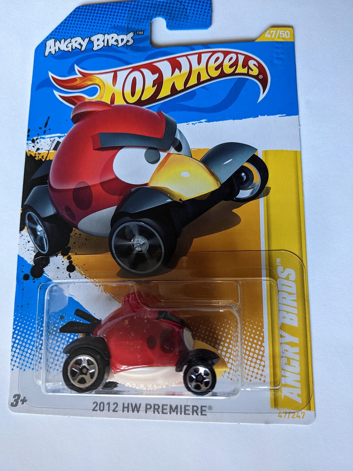 Angry Birds Red Bird Hot Wheels (Born in El Segundo Ca.usa) Red Bird 1:64 Scale Collectible Die Cast Car