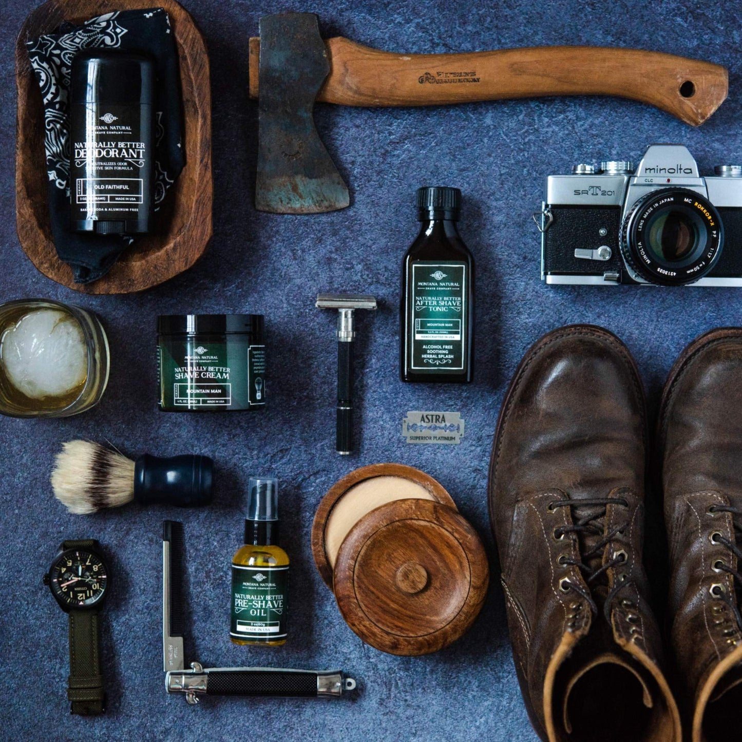 MNSC Unscented Naturally Better Shave Cream - Smooth Shave, Hypoallergenic Sensitive Skin Formula, Softer Skin, Prevents Razor Burn, Handcrafted…