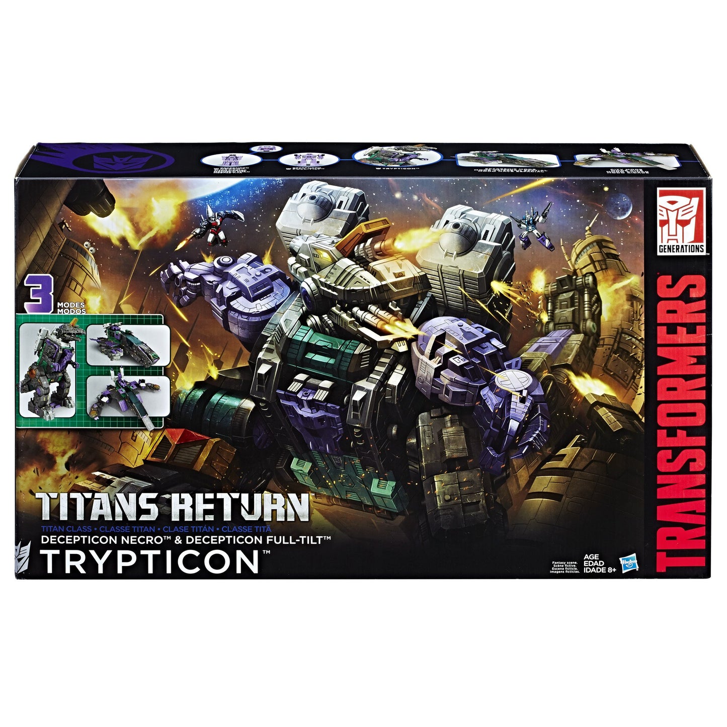 Transformers Tra Generations Trypticon Action Figure