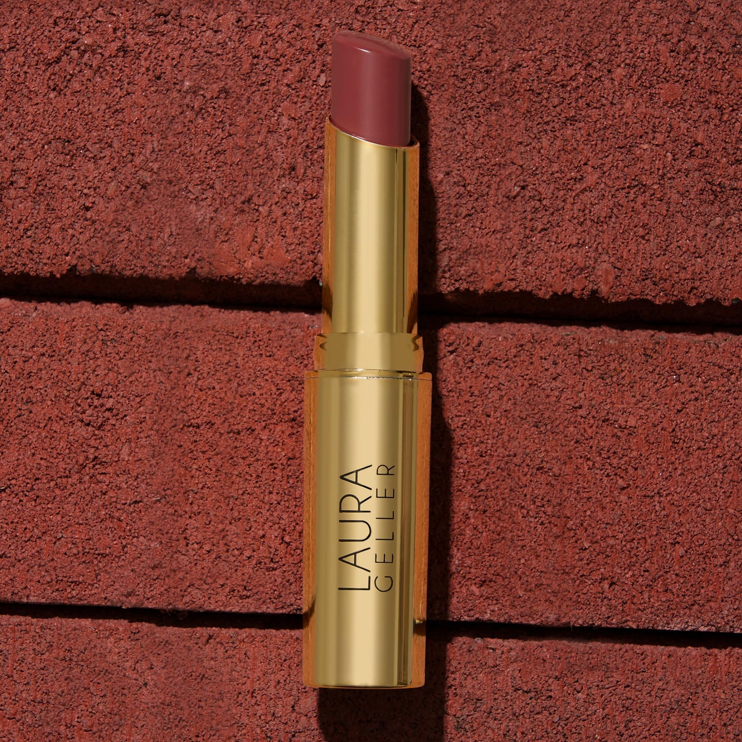 LAURA GELLER NEW YORK Jelly Balm Tinted Lip Balm - Brick House - Hydrating Lip Color with Shine Finish - Squalane & Vitamin E - Buildable Sheer