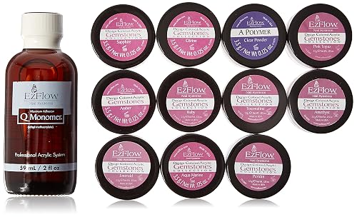 EZ Flow Design Color Acrylic Collection Kits: Gemstones Beauty & Personal Care EzFlow