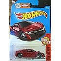 Hot Wheels, 2016 Then and Now, '17 Acura NSX [Maroon] #108/250