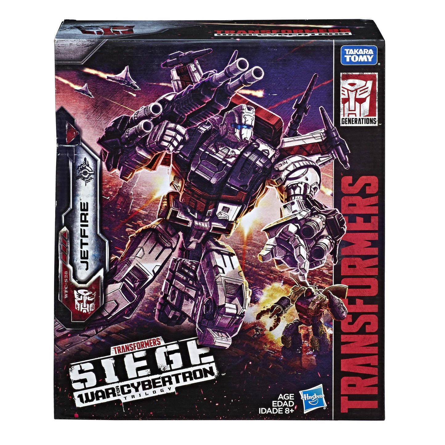Transformers Toys Generations War for Cybertron Commander Wfc-S28 Jetfire Action Figure - Siege Chapter - Adults & Kids Ages 8 & Up, 11"