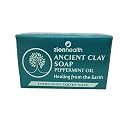 Zion Health Ancient Clay Soap Peppermint Oil 6 oz, 170g