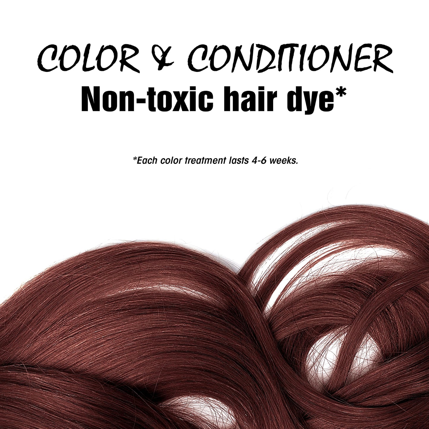 Light Mountain Henna Hair Color & Conditioner - Burgundy Hair Dye for Men/Women, Organic Henna Leaf Powder and Botanicals, Chemical-Free