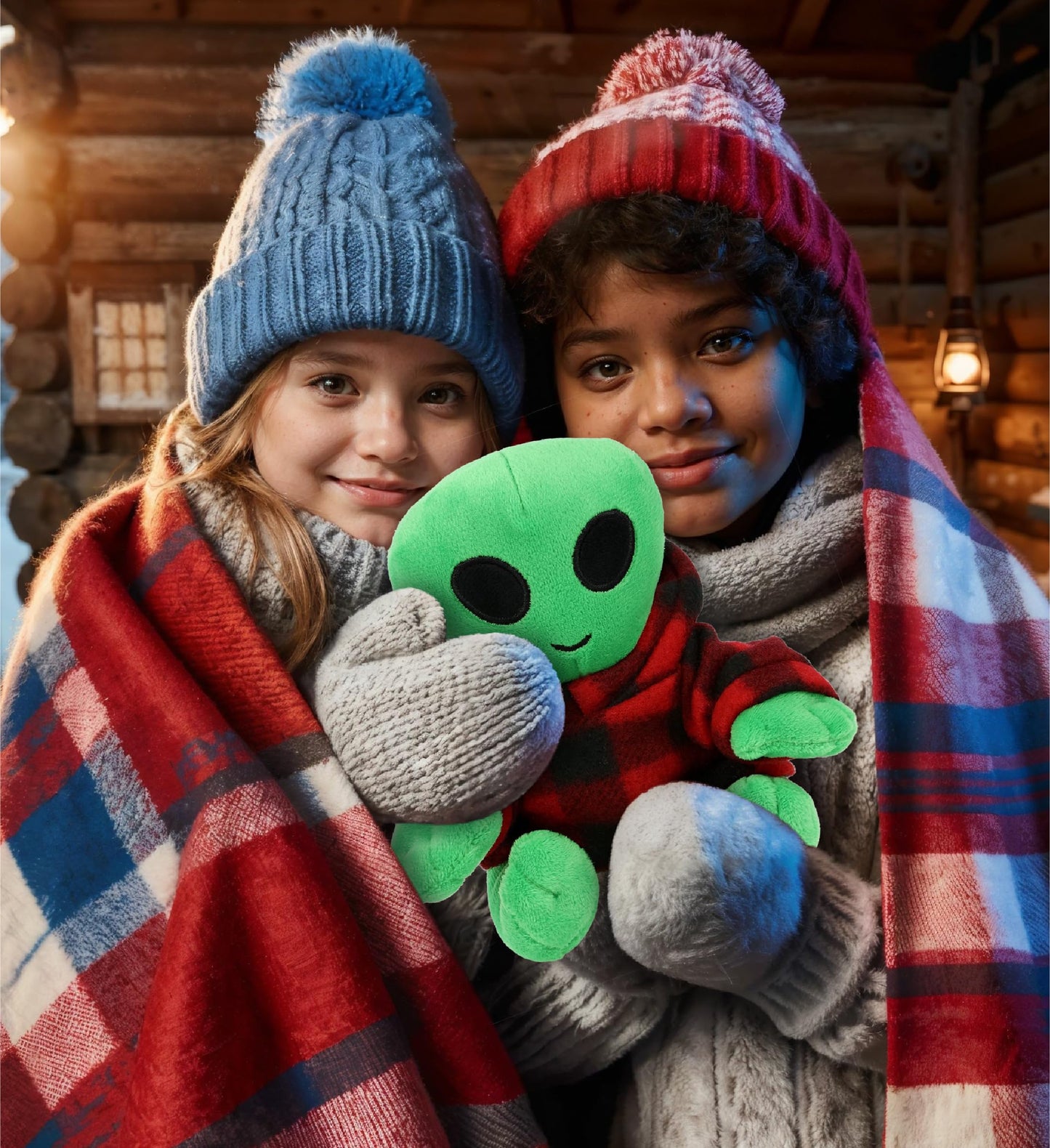 DolliBu Red Hoodie Plaid Jacket Teddy Bear Clothes - Cute Red Long Sleeve Shirt Plaid Flannel Sweater For Teddy Bear, Stuffed Animal Dress Up…