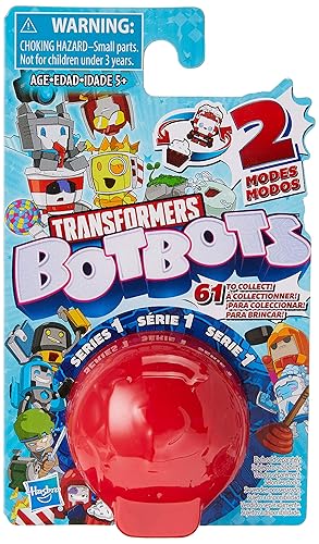 Transformers BotBots Collectible Blind Bag Mystery Figure (Series May Vary) - Surprise 2-in-1 Toy!