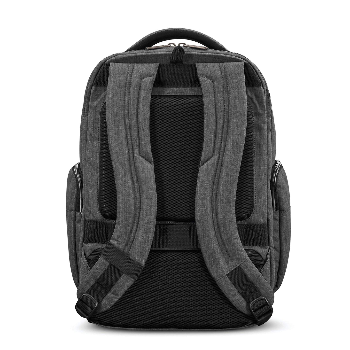 Samsonite Modern Utility Double Shot Laptop Backpack, Charcoal Heather, One Size