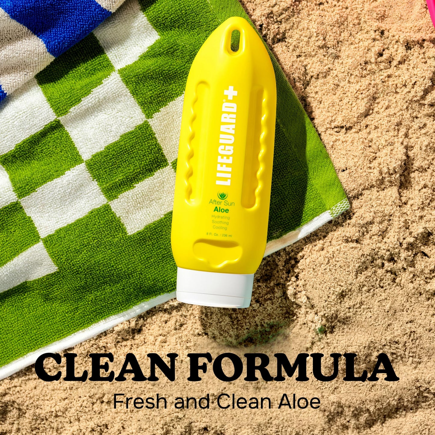 LIFEGUARD After Sun Aloe Gel - Cooling and Soothing Aloe Gel for After Sun Care and Sunburn Relief, Instant Hydration and Moisturizer, Lightweight
