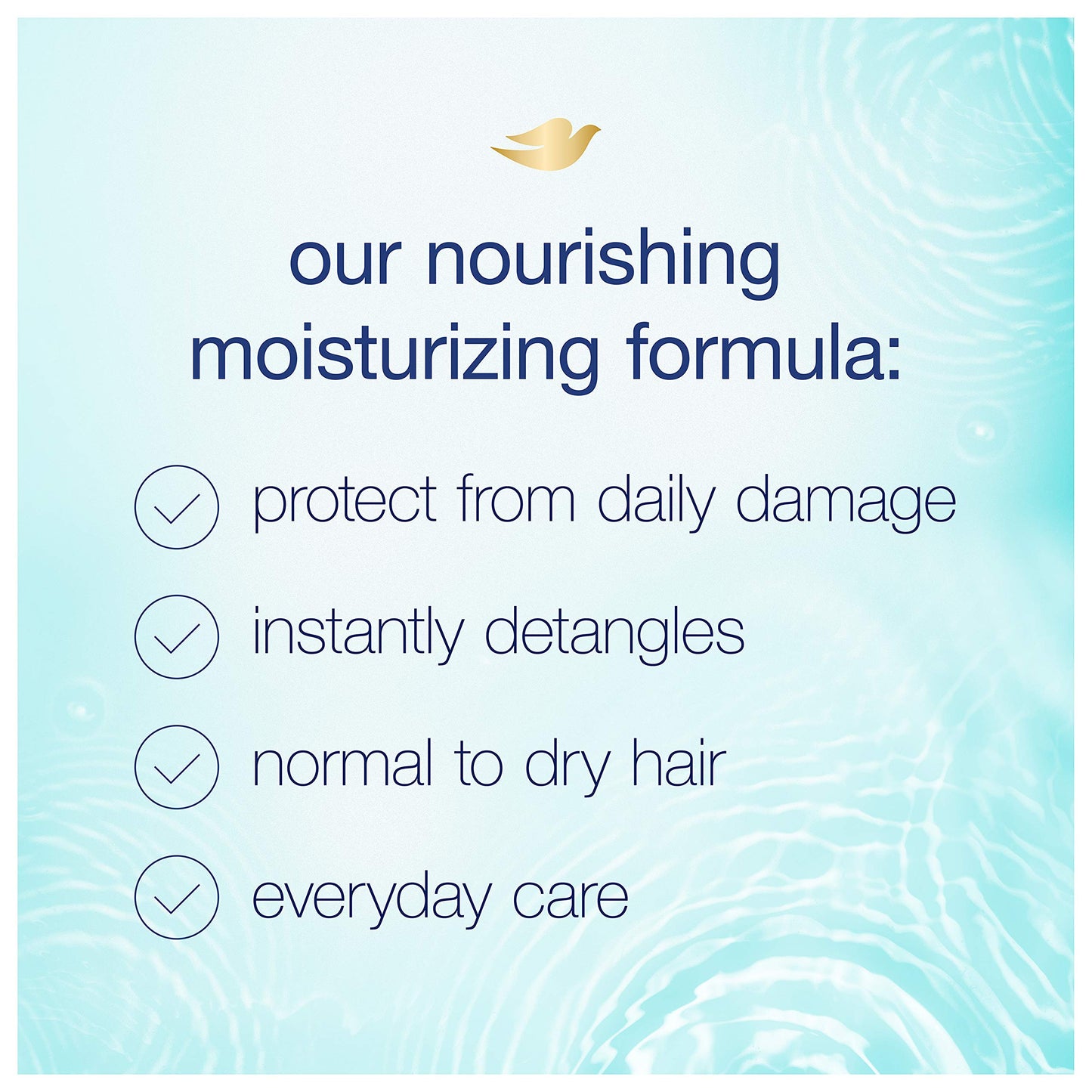 Dove Nutritive Solutions Moisturizing Conditioner for Normal to Dry Hair Daily Moisture Deep Conditioner Detangles and Nourishes Dry Hair 12 oz