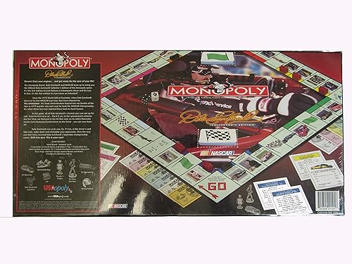 Dale Earnhardt Monopoly NASCAR Special Editon Board Game