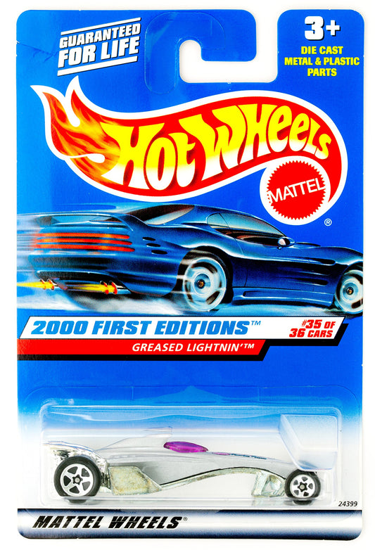 hot wheels 2000 first edition greased lightnin 35 of 36 95