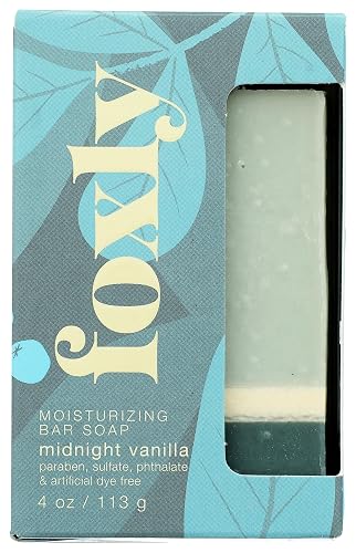Foxly Midnight Vanilla Soap, 4 OZ Beauty & Personal Care Foxly