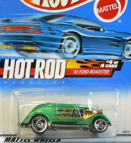 Hot Wheels 33 Ford Roadster Hot Rod Magazine #4 of 4 2000/008 Toys & Games Hot Wheels