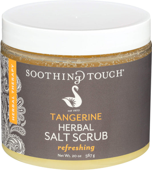 Salt Scrub; Tangerine Beauty & Personal Care Soothing Touch