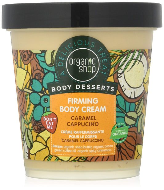 Organic Shop Body desserts Caramel Cappuccino Firming Body Cream 450ml