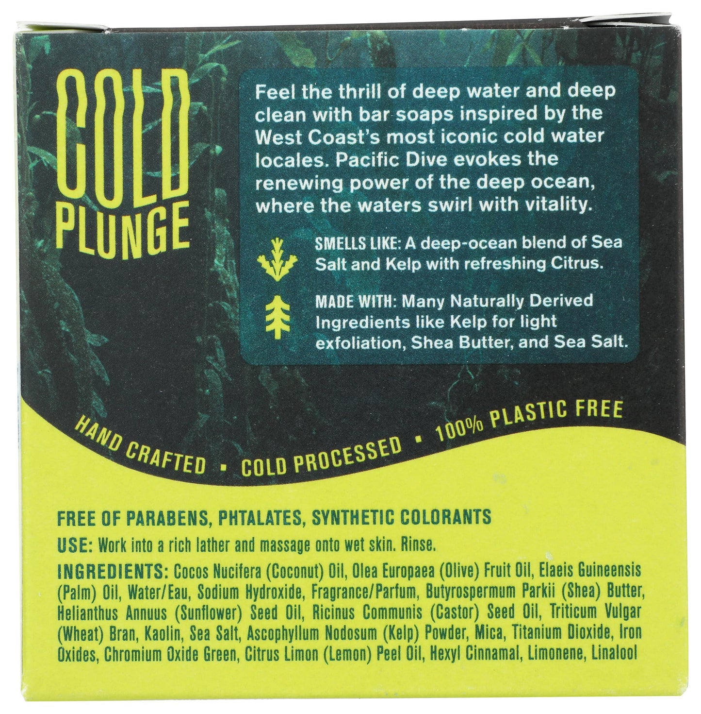 Every Man Jack, Soap Bar Cold Plunge Dive Pacific, 5 Ounce