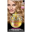Garnier Olia Ammonia-Free Brilliant Color Oil-Rich Permanent Hair Color, 8.0 Medium Blonde (1 Kit) Blonde Hair Dye (Packaging May Vary)