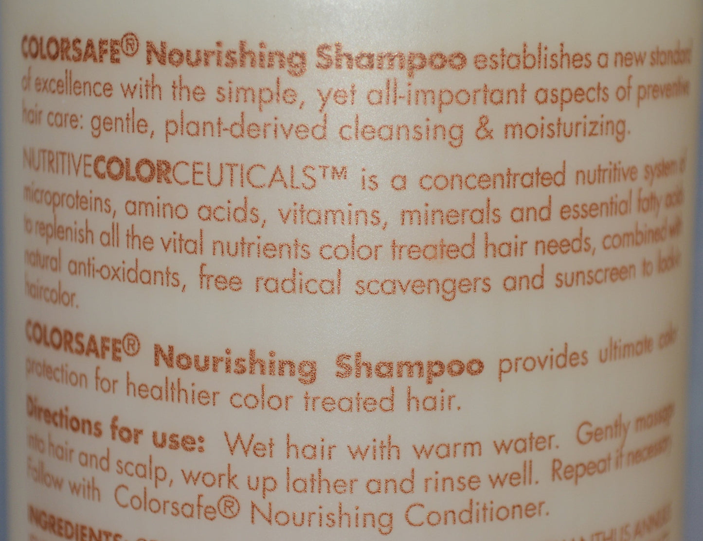 All-Nutrient Colorsafe Nourishing Shampoo and Conditioner Set 25 oz each