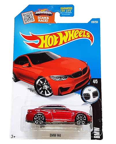 Hot Wheels 2016 BMW BMW Model M4 189/250, Maroon