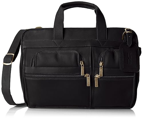 Claire Chase Slimline Executive Briefcase, Black, One Size