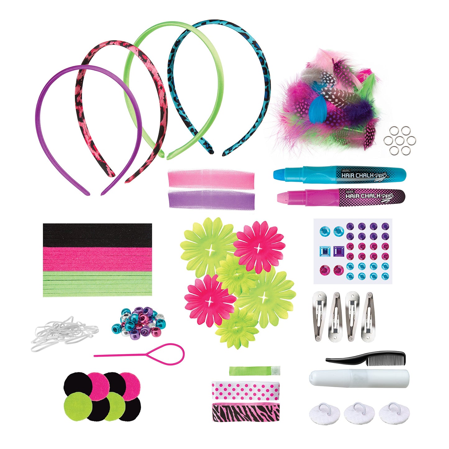 Alex Spa Ultimate Hair Accessories Salon Girls Fashion Activity