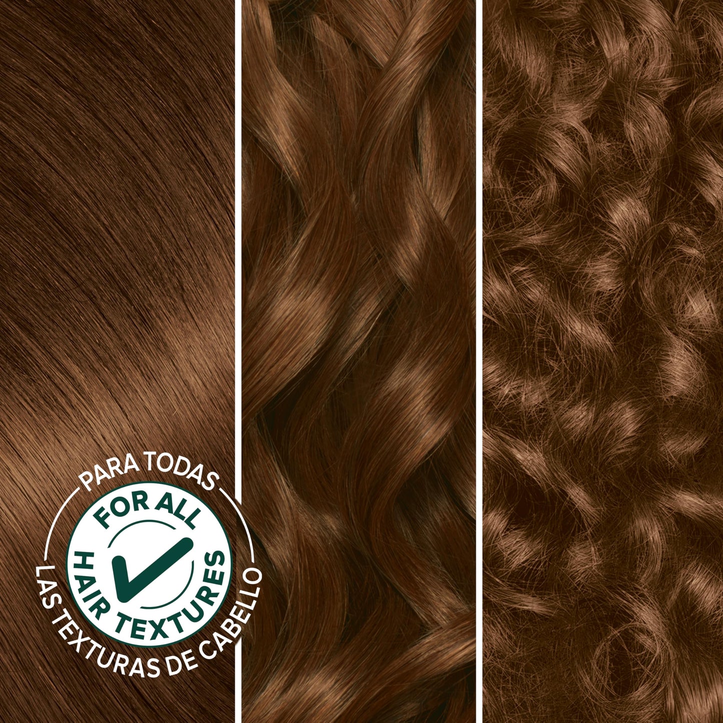 Garnier Nutrisse Ultra Crème Hair Color, Permanent Hair Dye with 100% Gray Coverage, Vegan & Cruelty-Free, 53 Medium Golden Brown (Chestnut), 2 Count