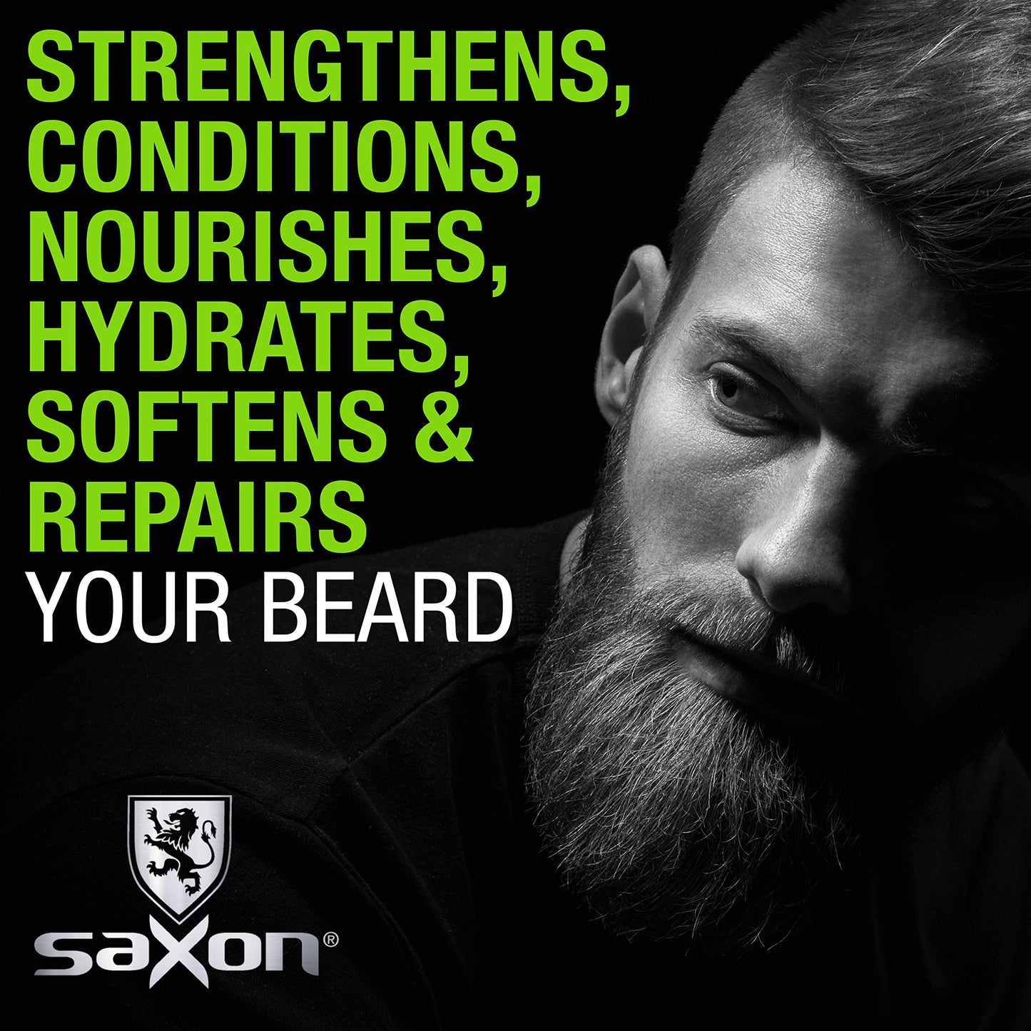 Saxon Beard Oil, Fragrance Free