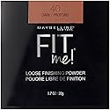 Maybelline New York Fit Me Loose Finishing Powder, Dark, 0.7 Ounce