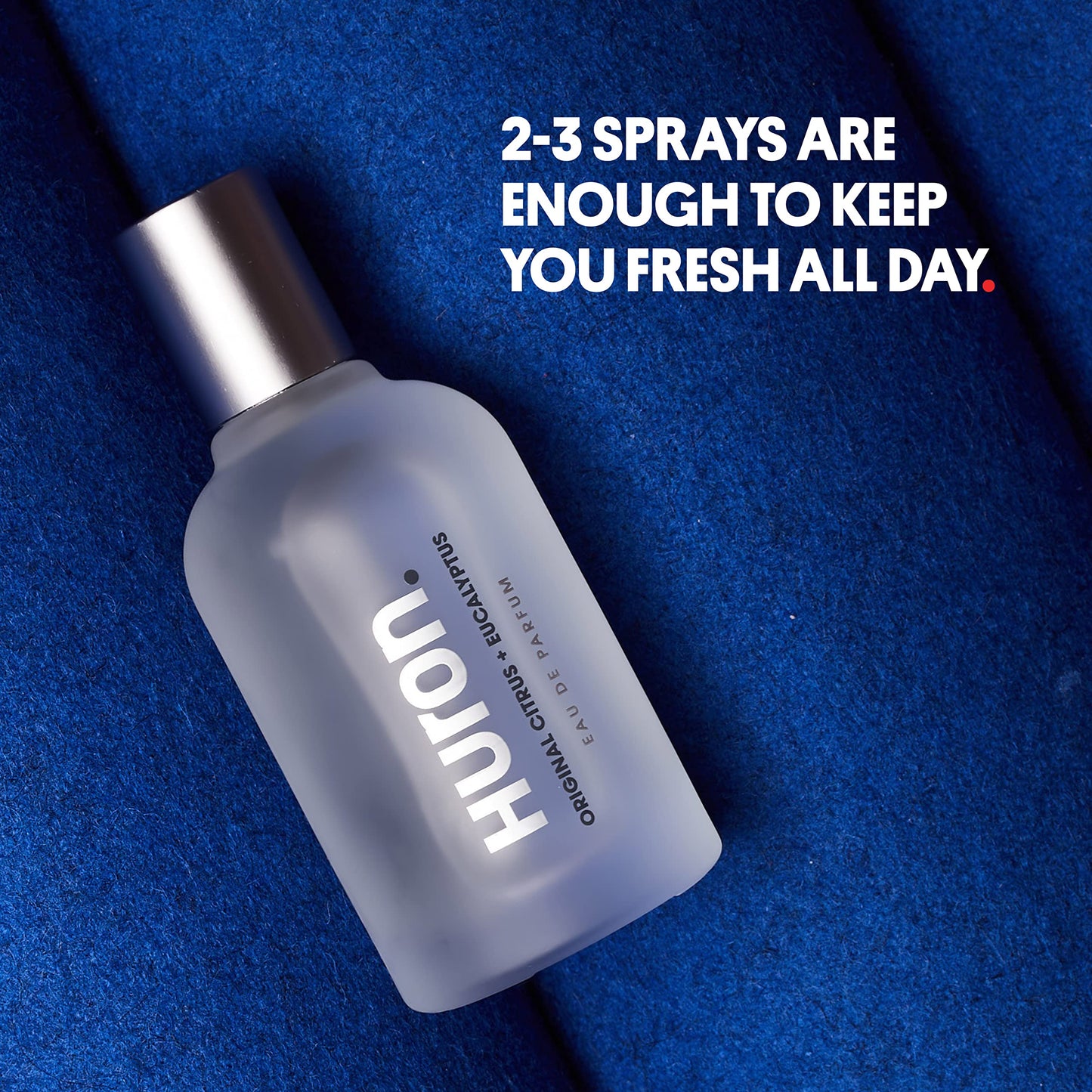 Huron Men’s Cologne - Eau de Parfum for Everyday Wear - Crisp & Invigorating Scent of Citrus, Eucalyptus, Mint & Aromatic Greens - Long Lasting